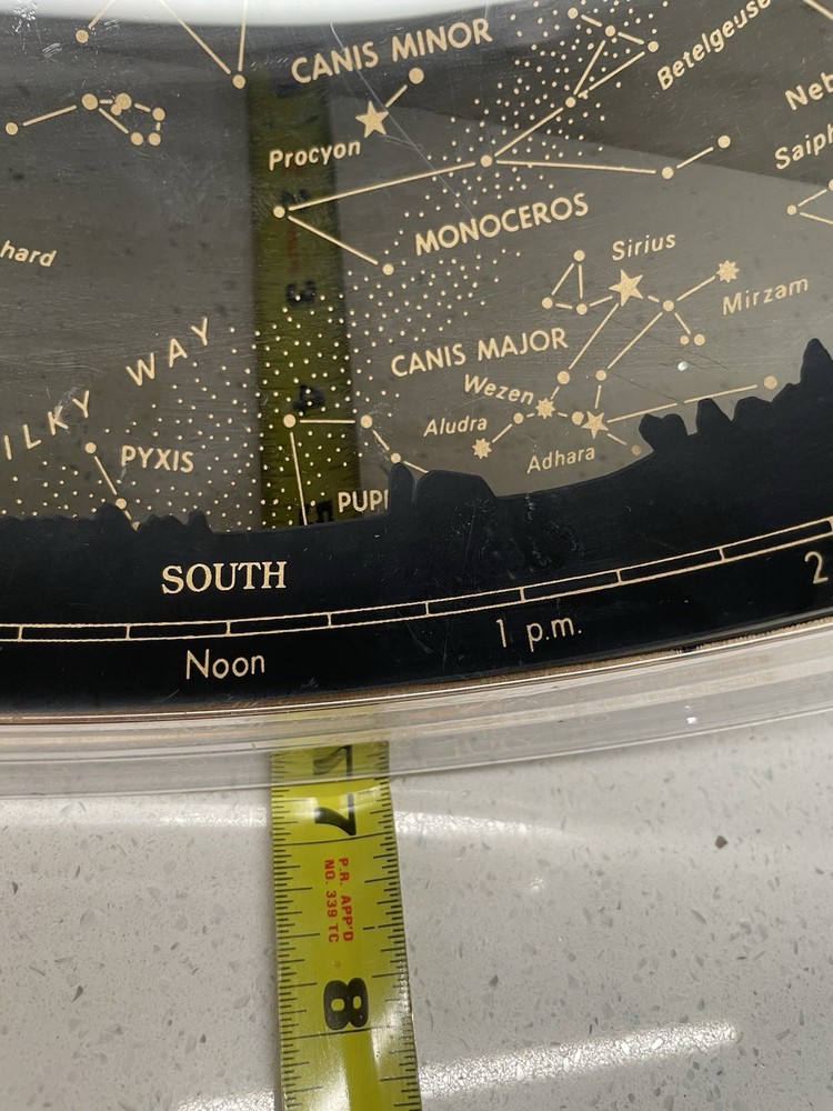 Rare North Star Sphere Halley's Comet Commemorative Edition Science Sky Chart