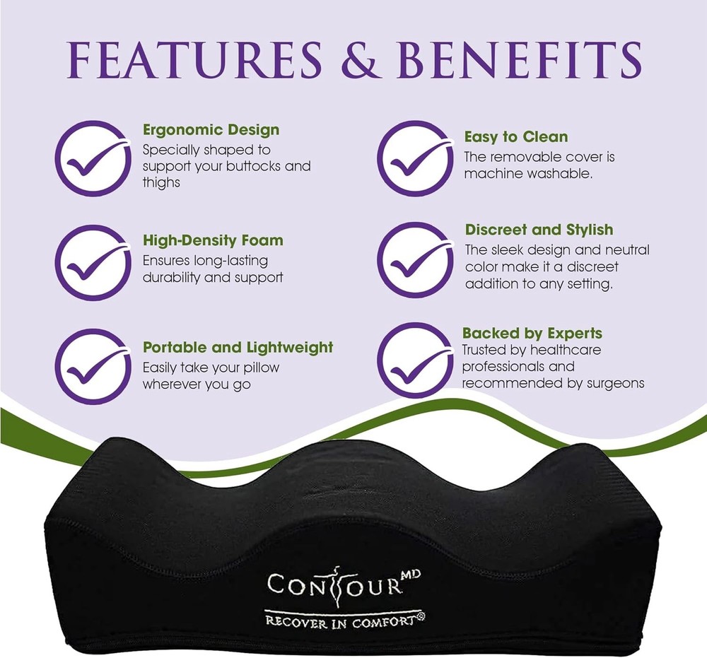 ContourMD BBL Pillow After Surgery for Butt (2 lot)