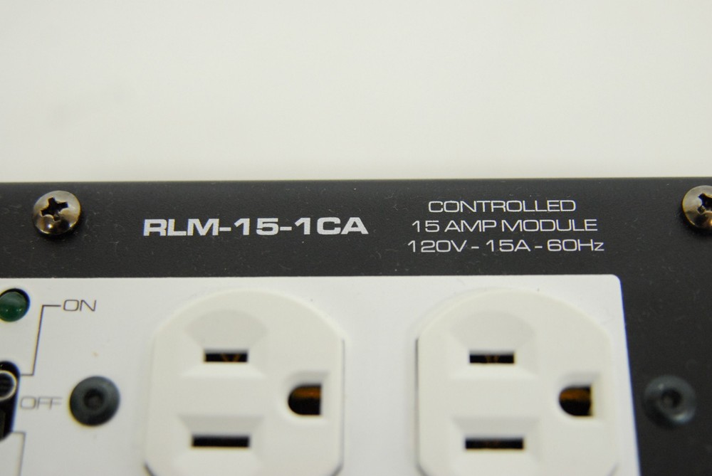 Middle Atlantic RLM-15-1CA 15 Amp Controlled Stand-Alone Power Module
