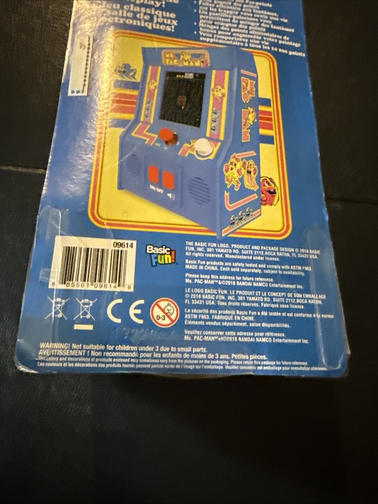 Arcade Classics - Ms Pac-Man Retro Mini Arcade Handheld Game