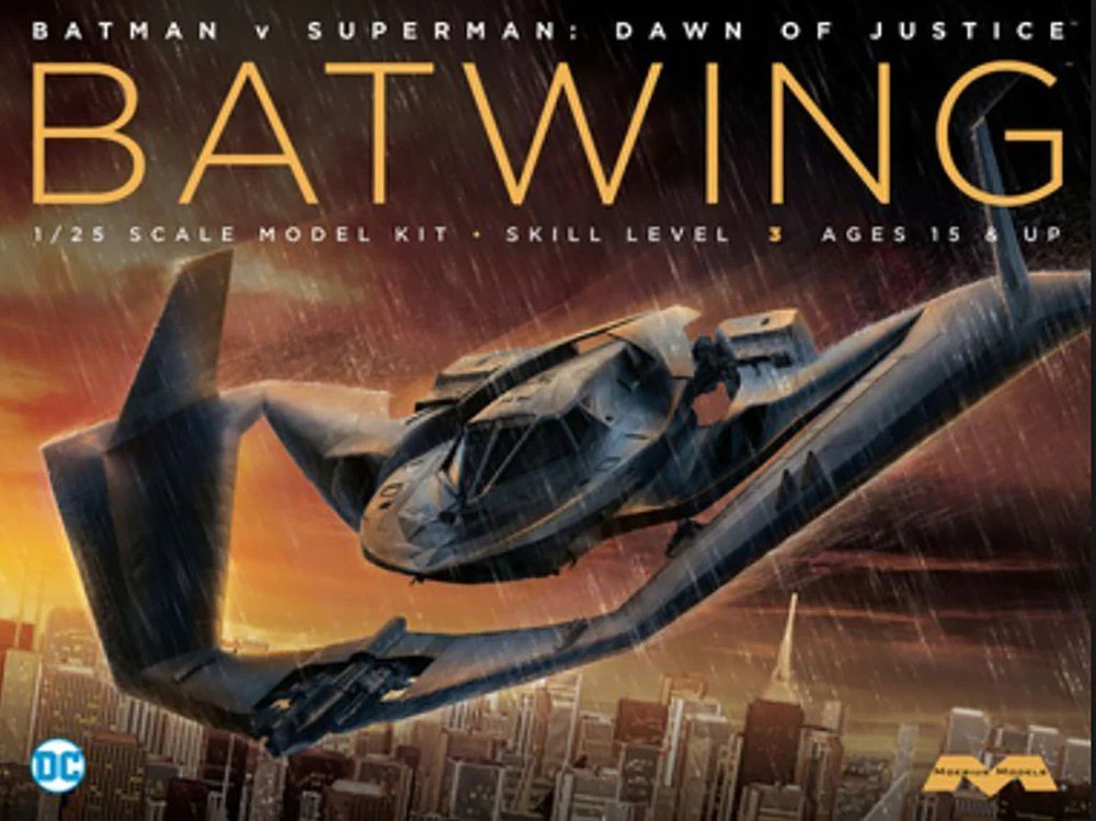 Moebius Batman 1/25 Batman Vs Superman Batwing MOE969