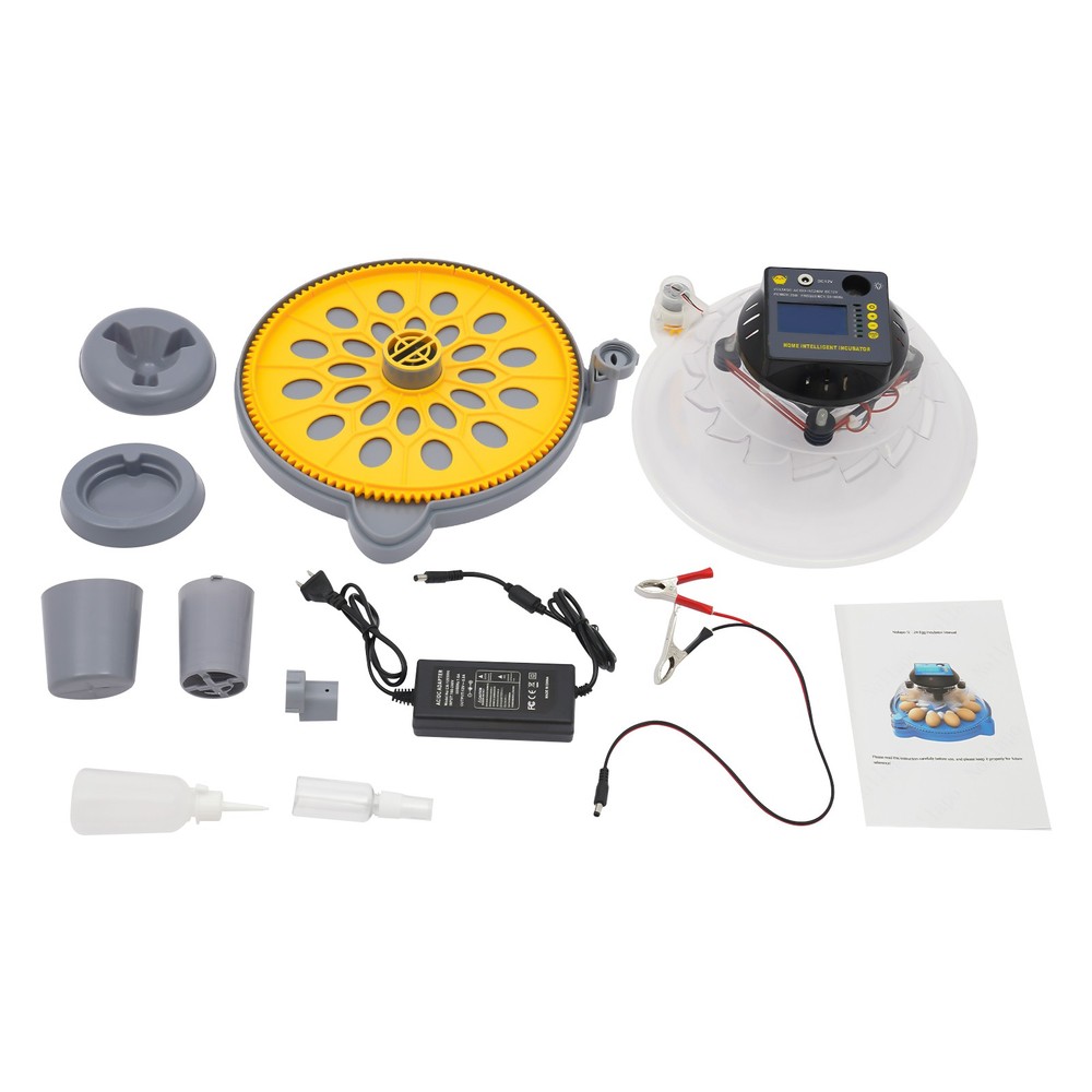 12 Eggs Incubator Egg Turning & Humidity Control Automatic For Hatching Eggs