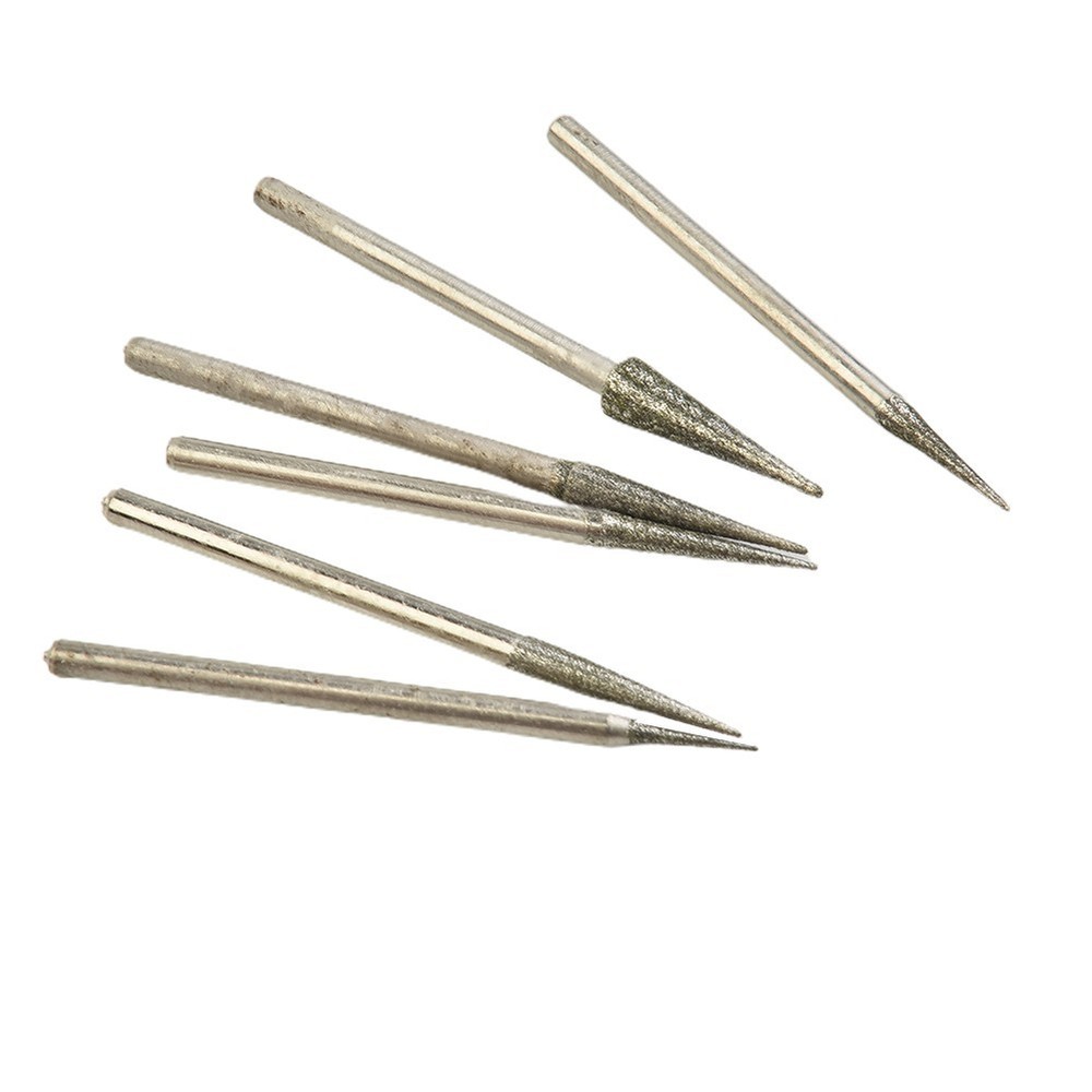 Grinding Head Carving Tool D Needle Grinding Head Needle Bits 2.35mm Shank