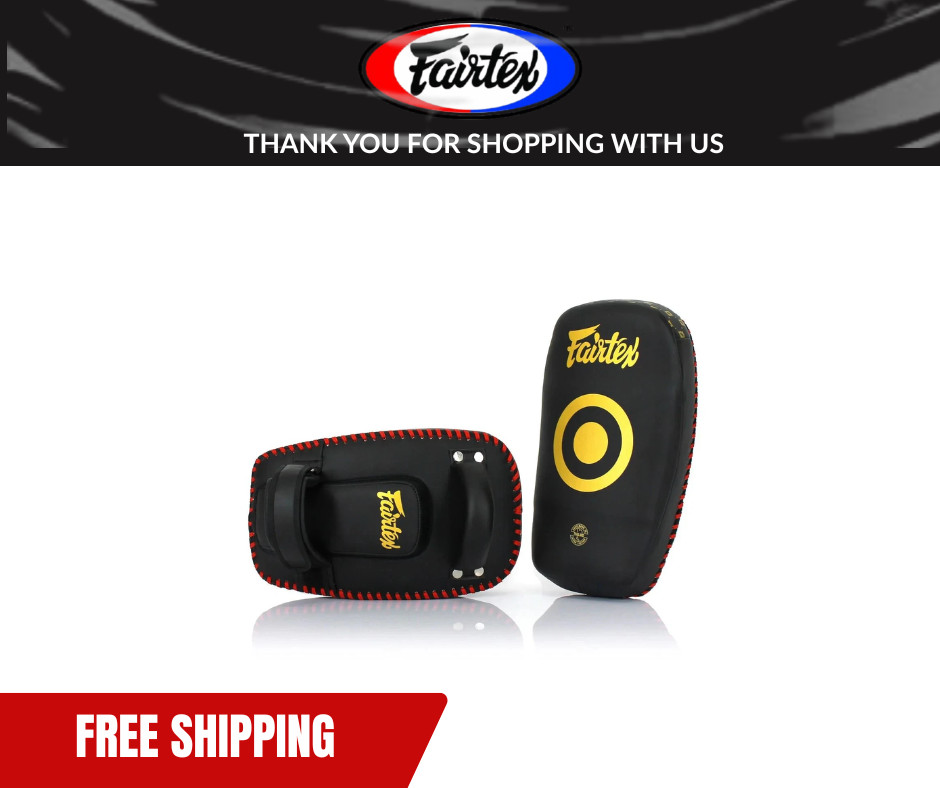 Fairtex Microfiber Curved Kick Pads - Small KPLC6