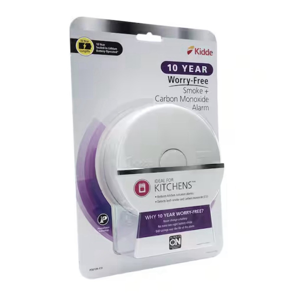 Kidde Battery Powered Smoke & Carbon Monoxide Detector 10yr