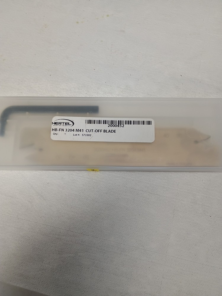 HB FB 3204 M41 Indexable Cut Off Blade Hertel