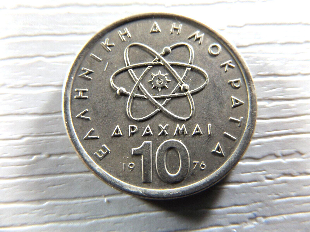 GREECE 1976 10 Drachma