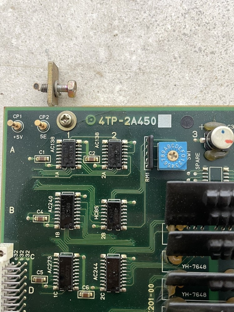 Nissei P Injection Molding Machine Computer Board 4TP-2A450