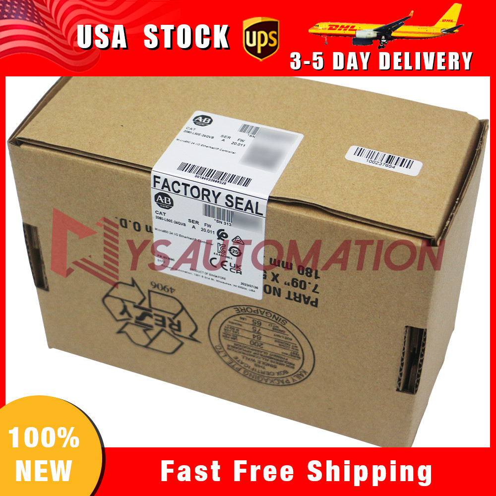 Allen Bradley 2080-L50E-24QVB Micro850 24 I/O EtherNet/IP Controller Sealed New
