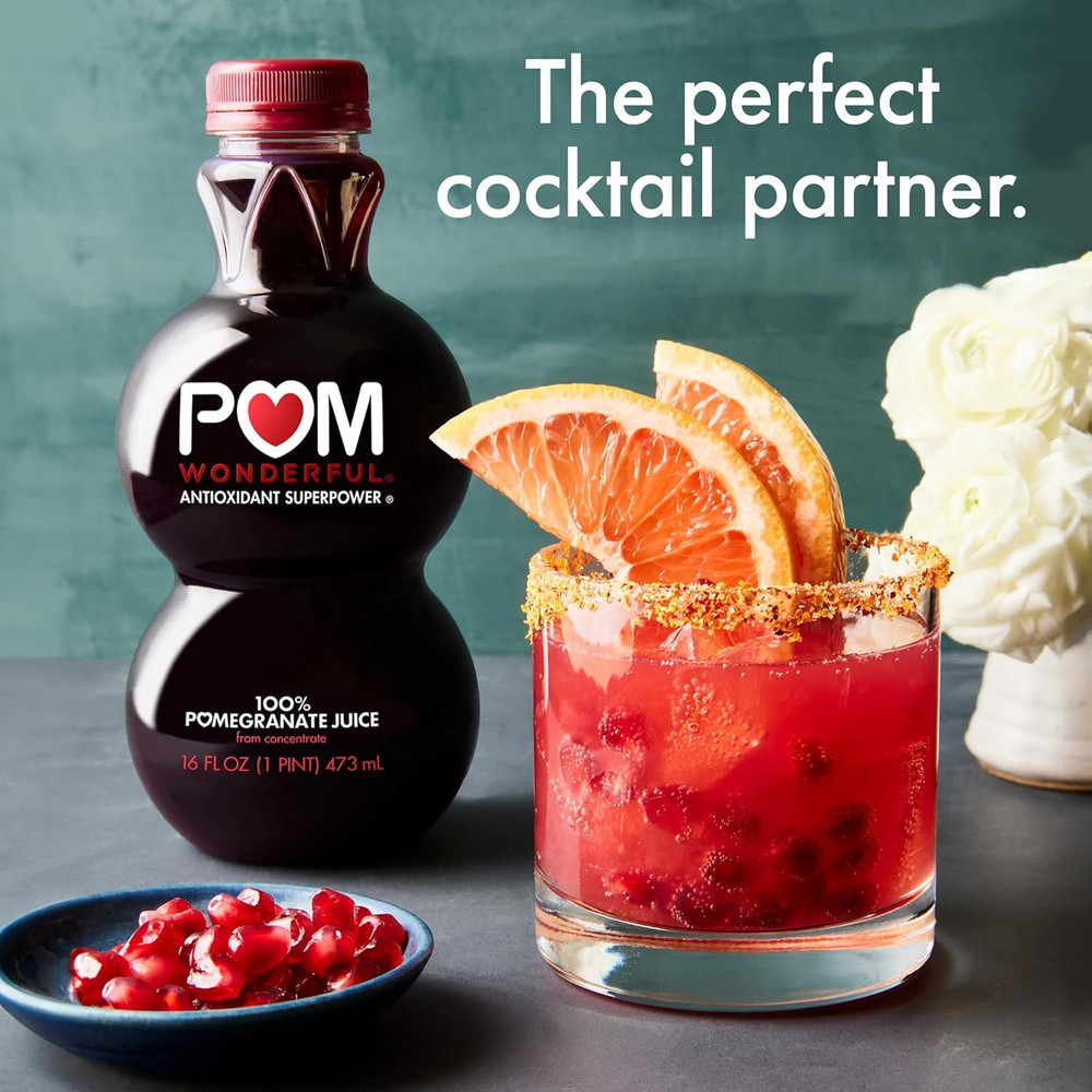 100% Pomegranate Juice, 16 Ounce Bottle