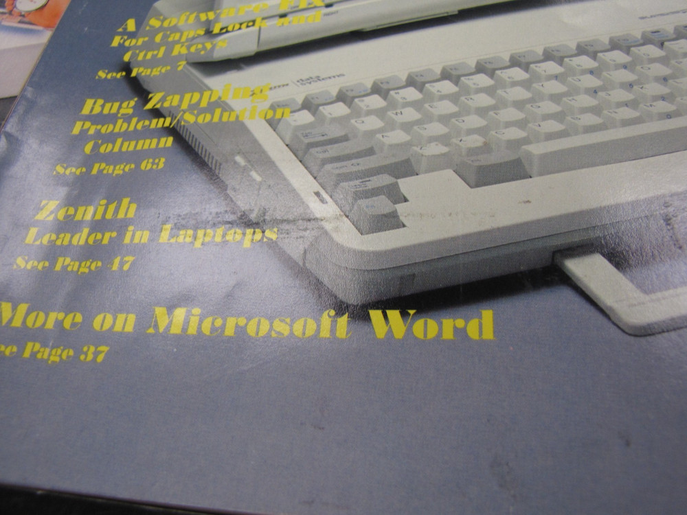 1989 REMark Heath Zenith User Group Magazines Computer Advertisements JAN-DEC