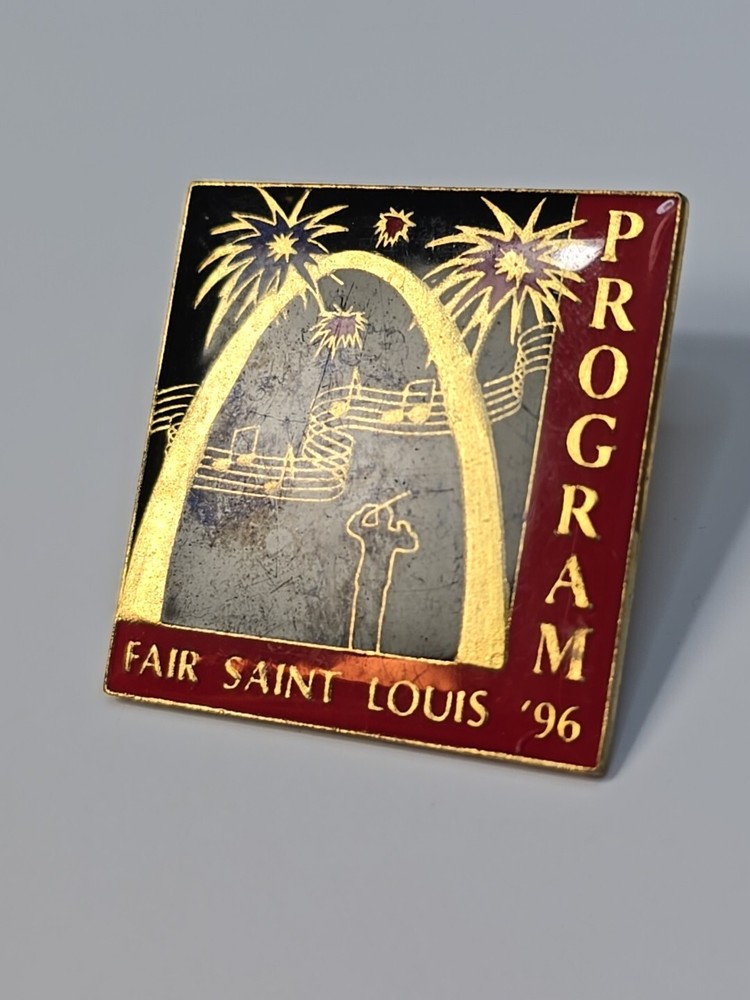 Fair Saint Louis Lapel Pin Program '96