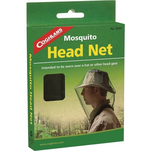 (3)-Coghlans Fine Polyester Mest Mosquito Head Net Model: 8941