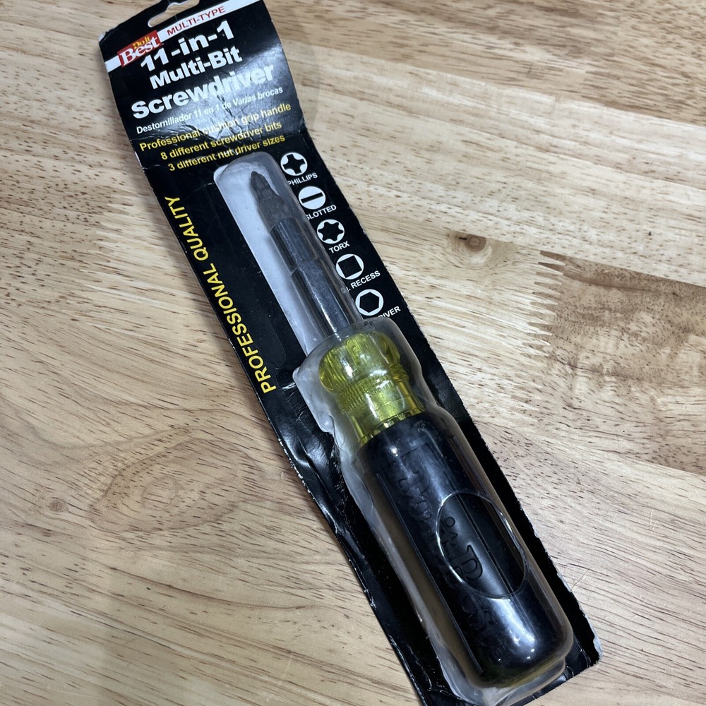 Do it Best 11-in-1 Multi-Bit Screwdriver and Nut Driver 352209