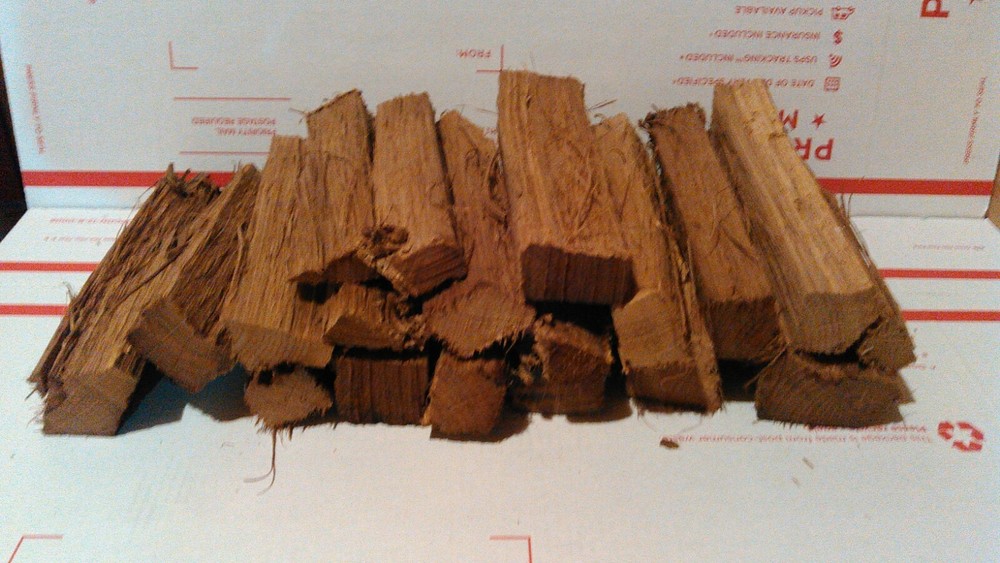 2LB Toasted White American Oak Chips Sticks Distilling Moonshine Beer Wine