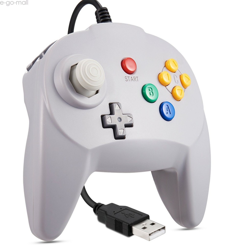 USB SNES /NES/ N64 /Xbox 360 Controller Joystick for Windows 7 8 10 11 PC MAC