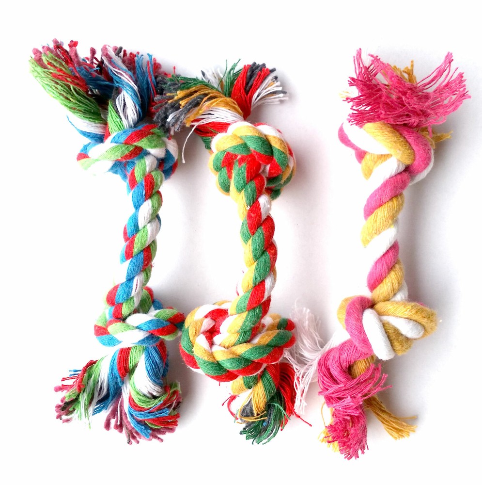 Rope Knot Dog Puppy Toy