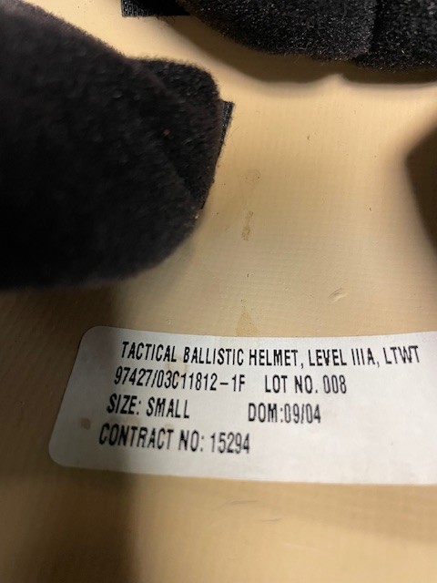 Medium - US Military Advanced Combat Helmet ACH / MICH Size S