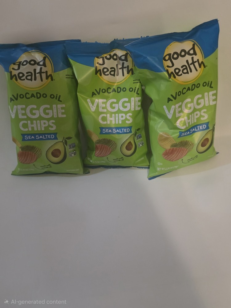 AVOCADO OIL VEGGIE CHIPS 3pack