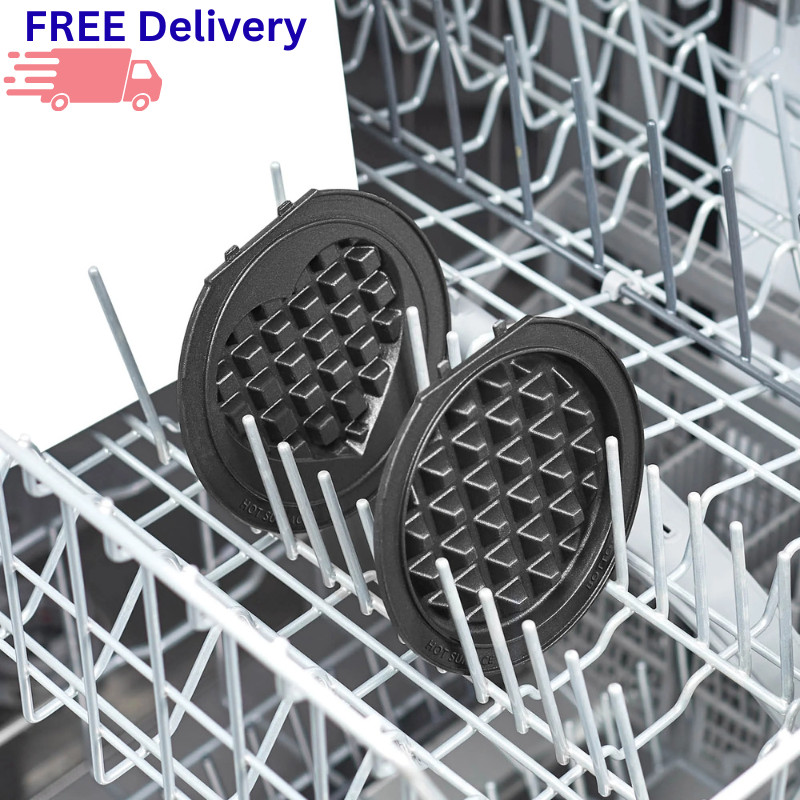 Dash Multi Plate Mini Waffle Maker Removable Plates Compact Breakfast Maker