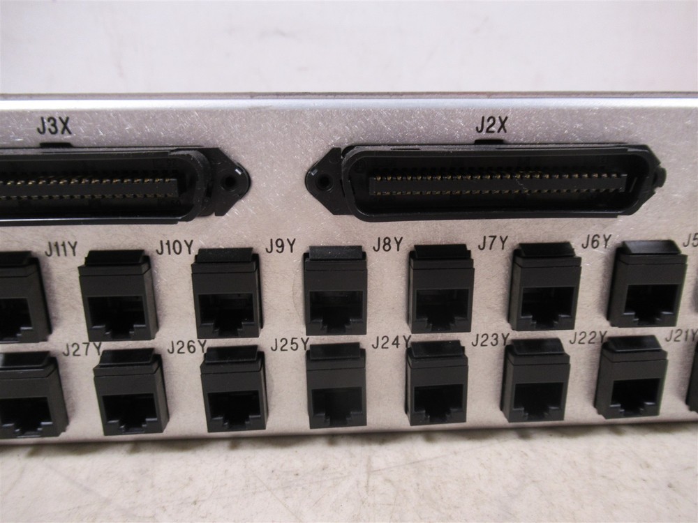 Vintage ADC DIM-1E2018 Video Patch Panel Rack-Mountable Coaxial Connectivity