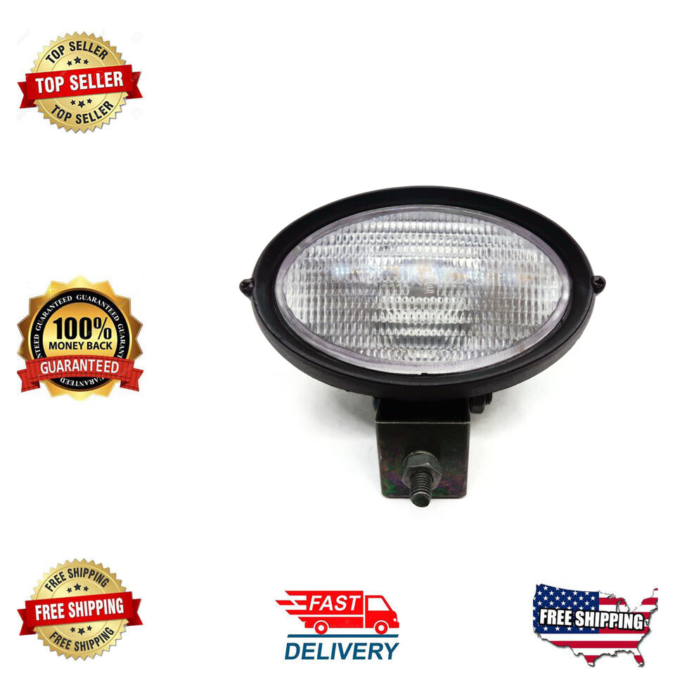 700/G6320 - JCB BACKHOE WORK LAMP OVAL 12V WITH BULB
