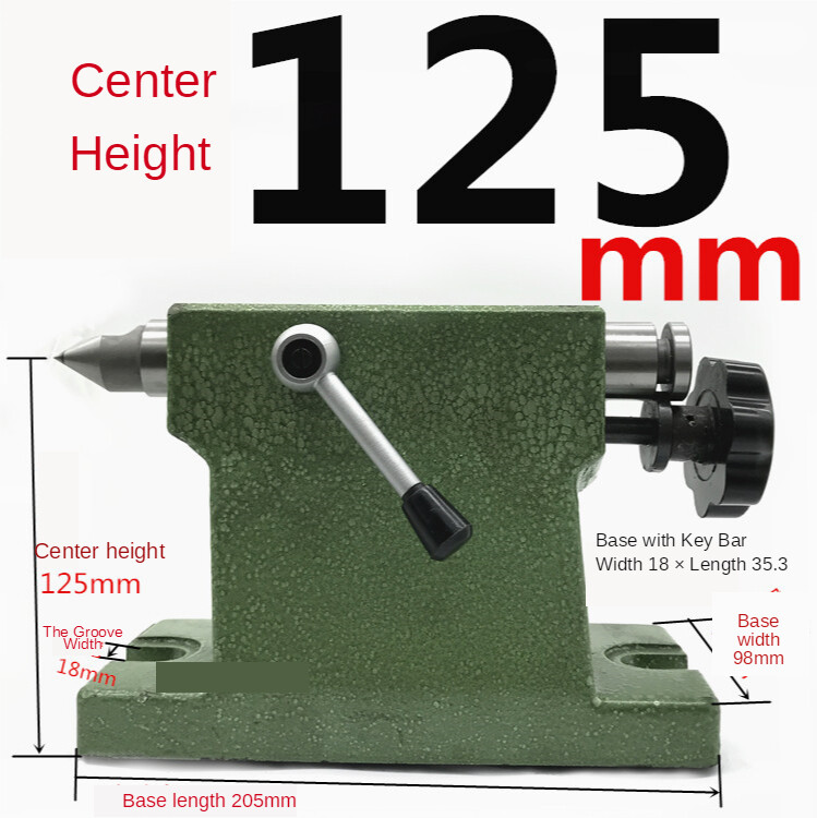 Universal Index Head End Bracket Thimble Index Plate Disc End Bracket Turbo Iron