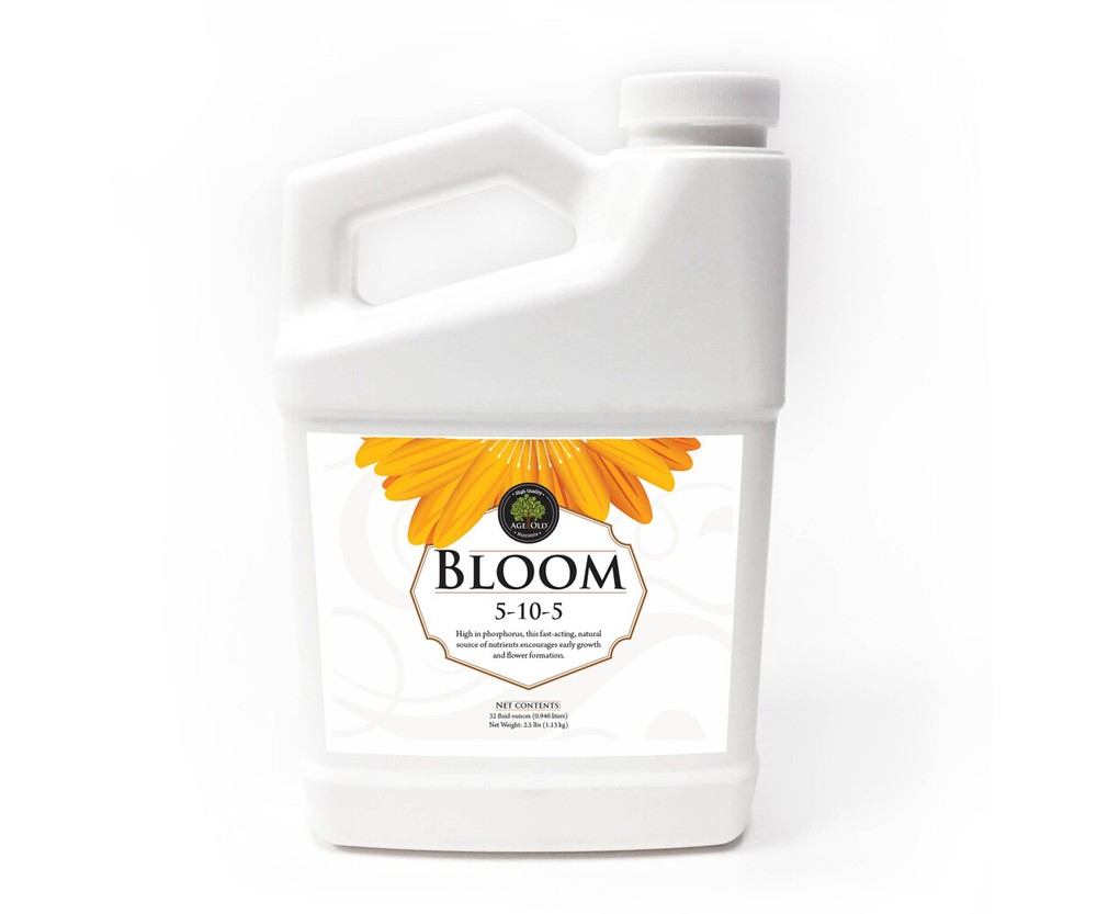Age Old Organics Liquid Bloom 1 Quart NPK 5-10-5