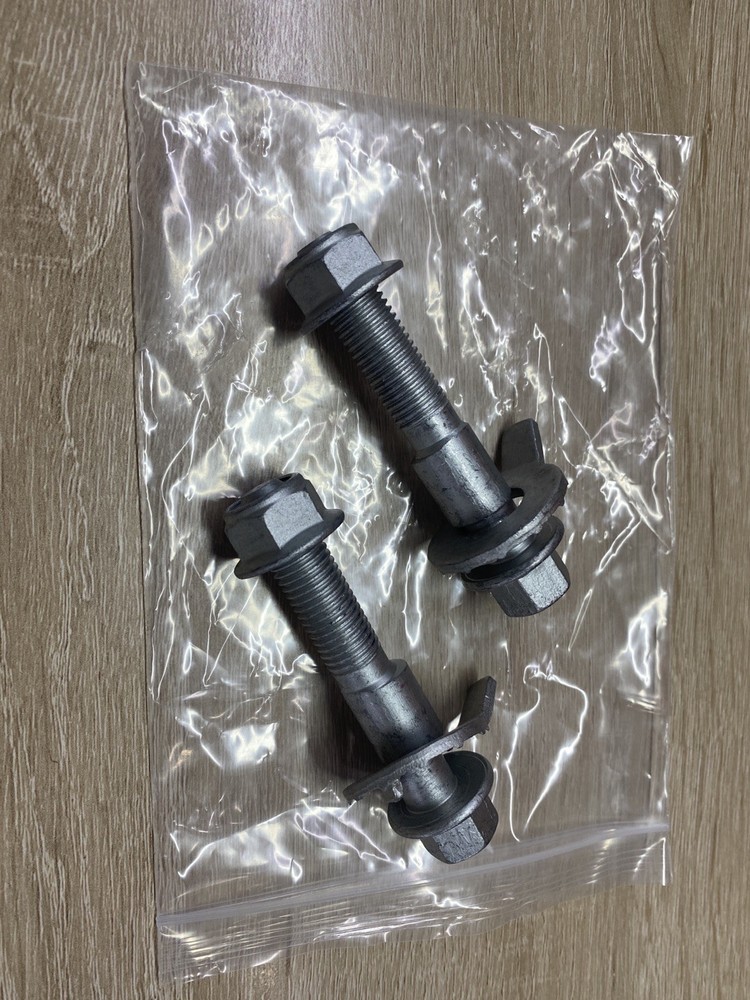 Alignment Camber Eccentric Bolt For Chevrolet 2015 14mm Front / Rear Pair 2pcs