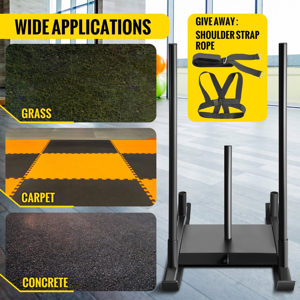 Uimoso Training Sled for Strength, Speed, and Power Workouts