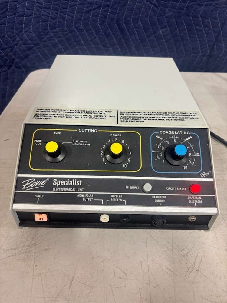 Bovie Specialist Electrosurgical Unit Powers On