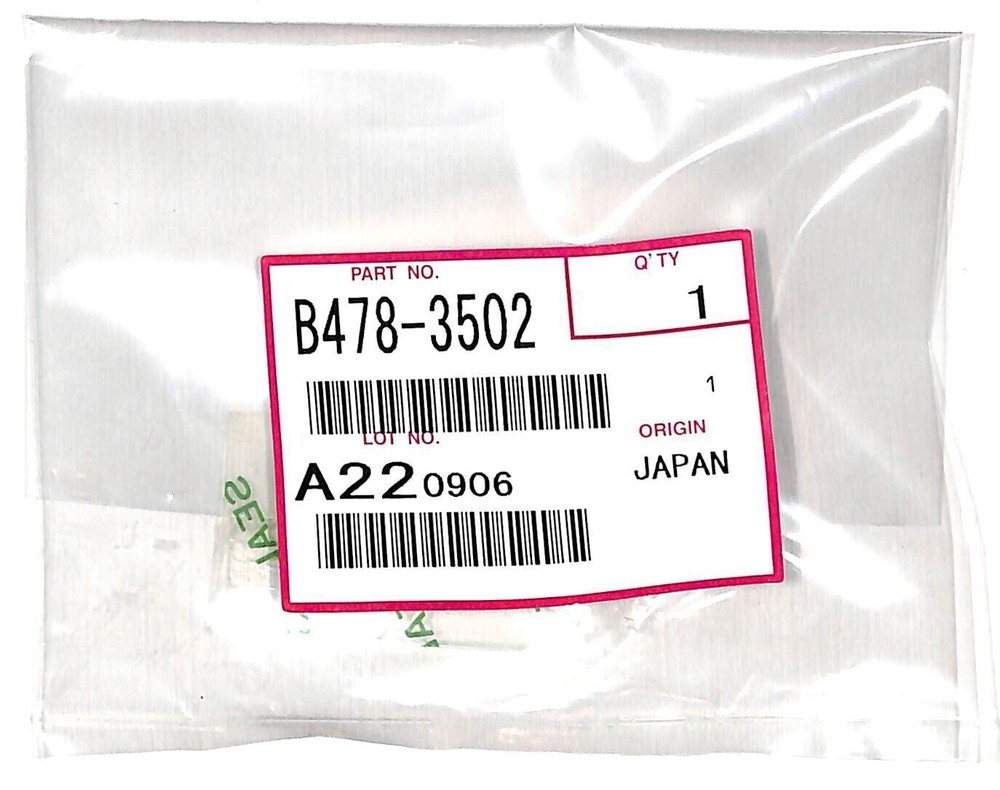Ricoh B478-3502 Driven Sponge Roller Pulley for SR840