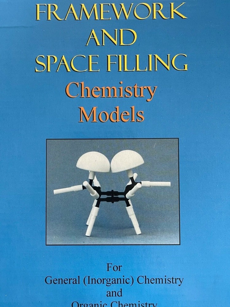 Framework & Space Filling Molecular Model kits for chemistry. 
