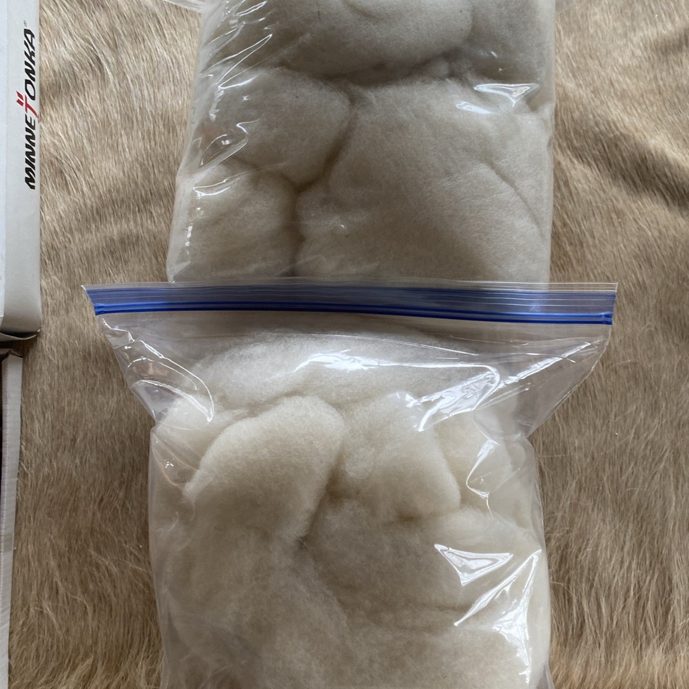 Sheep Wool Cleaned USA 8 oz.