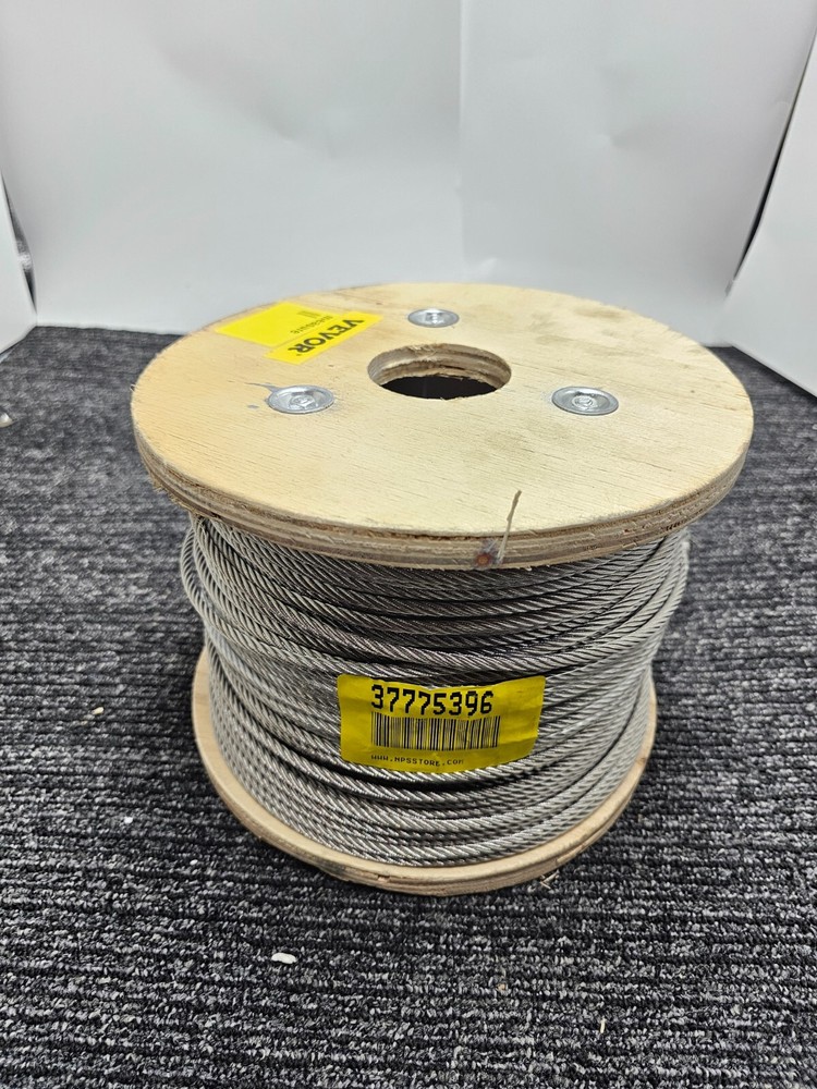 Vevor Stainless Steel Cable Wire Rope 200ft Cable Railing