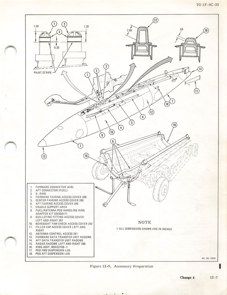 F-4 Phantom (Air Force) 1994 Non-Munitions Accessories Flight Manual -CD