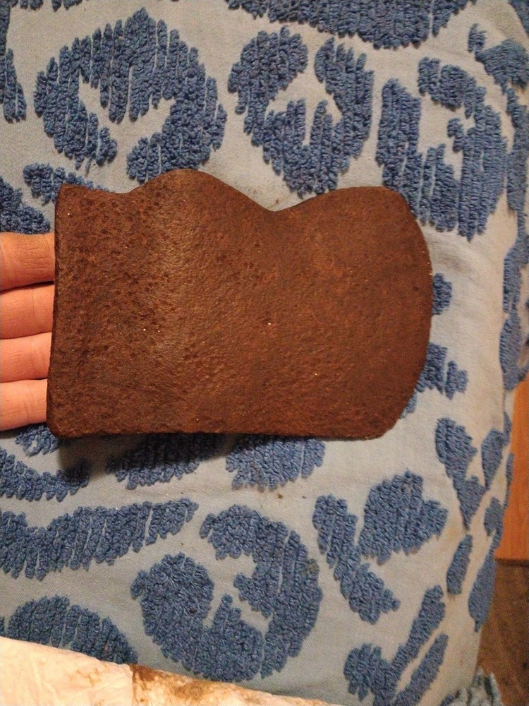 Very Old Antique Iron Axe Head