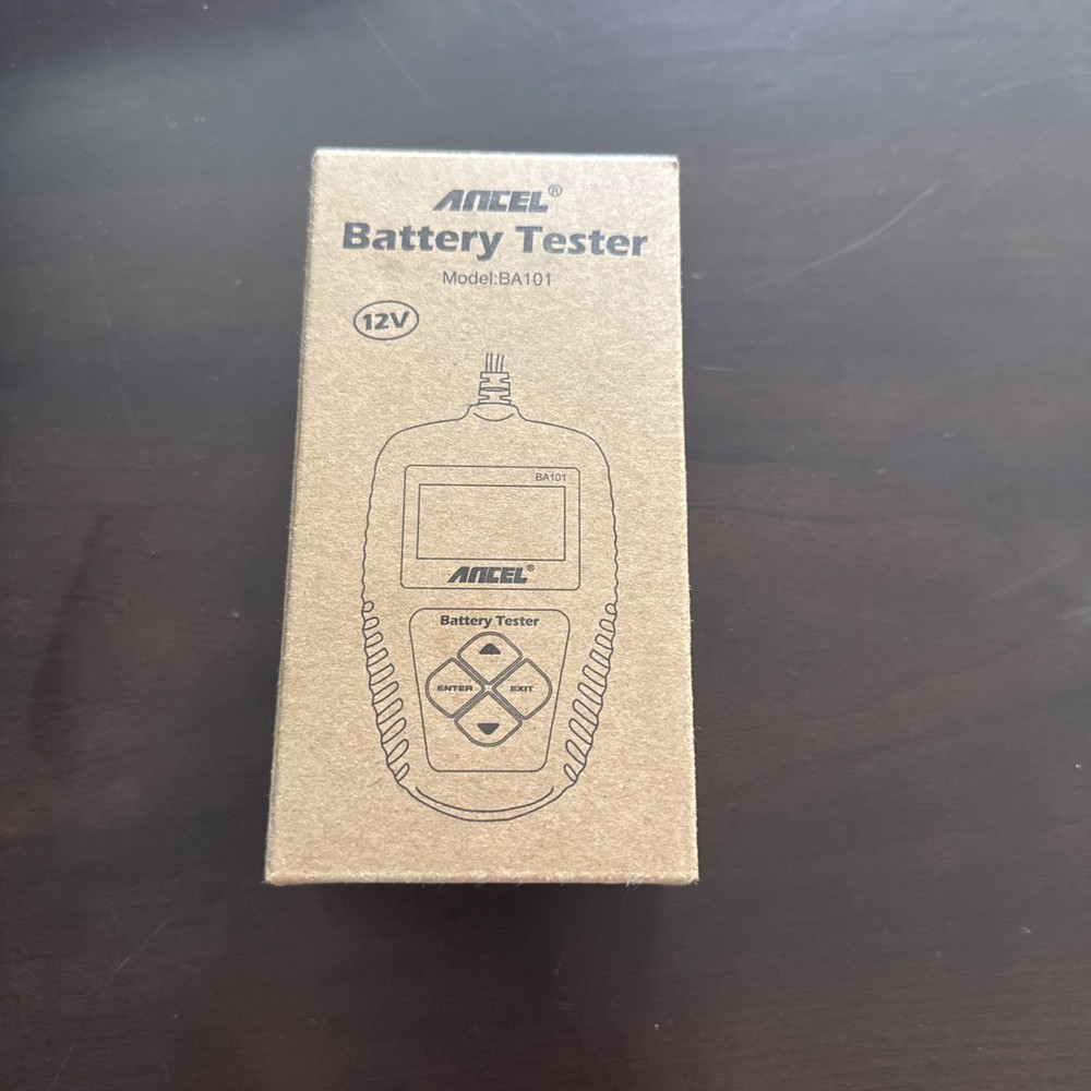 ANCEL BA101 12V Car Auto Load Battery Tester Tool Digital Analyzer 100-2000 CCA