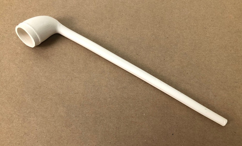 Historical Clay Pipe with Ring Bowl
