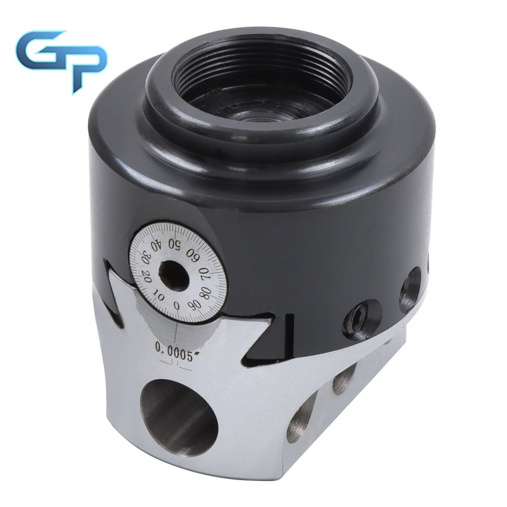 Heavy Duty 3 Inch Precision Boring Head 0.001" Adjustable 1-1/2-18 Thread