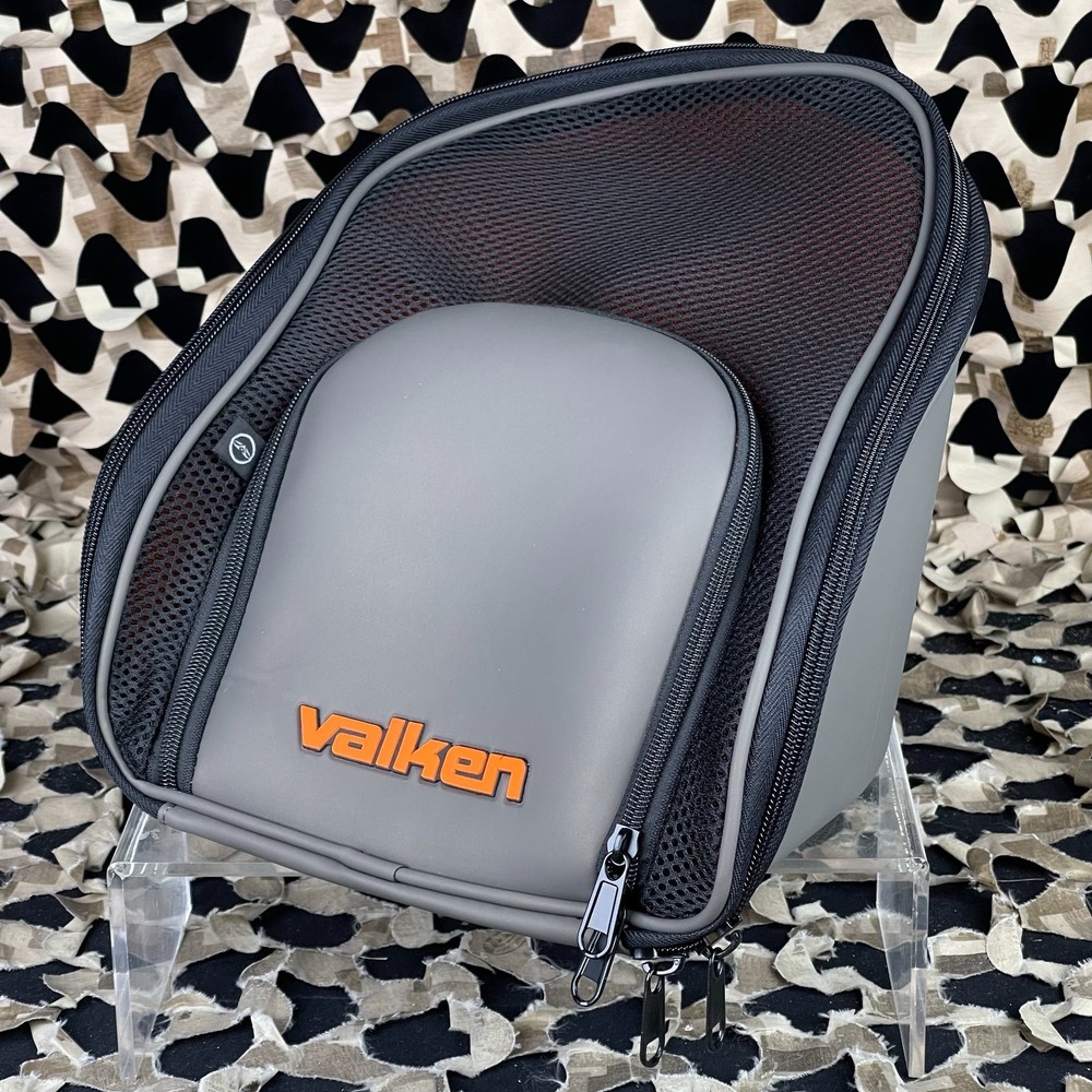NEW Valken Universal Goggle Case - Granite/Orange