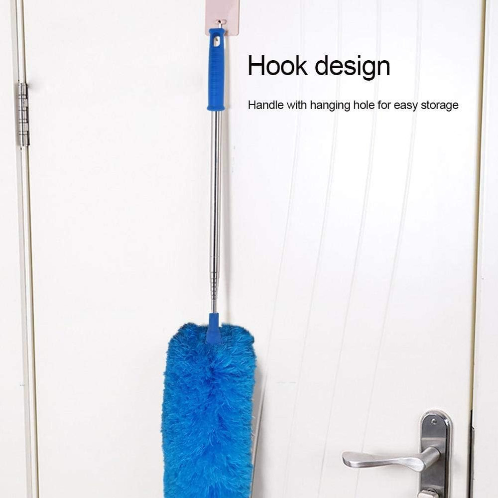 Microfiber Feather Duster Extendable Duster with 100 inches Extra Long Pole, Ben