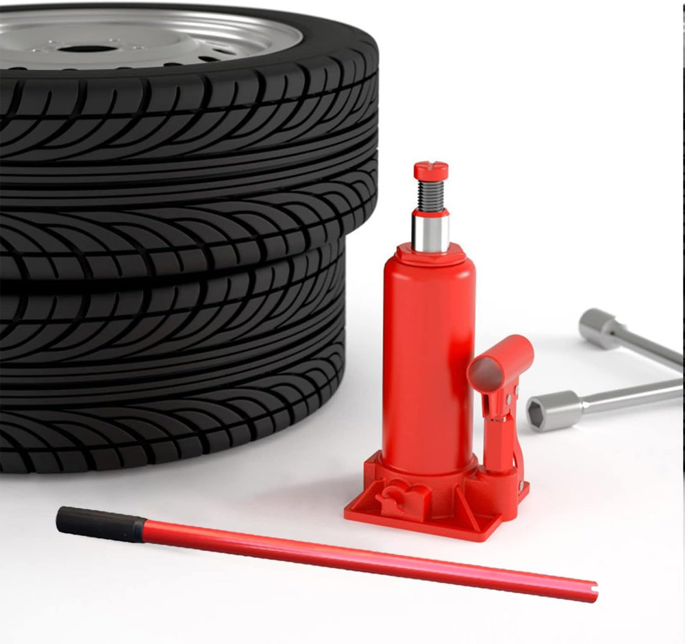 Hydraulic Bottle Jack Handle Replacement, 20-32 Tons, Big Red with Sleeve