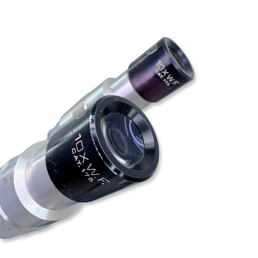 AO Spencer Series 10 Dual Binocular Microscope 4 Objectives Infinity Plan Achro