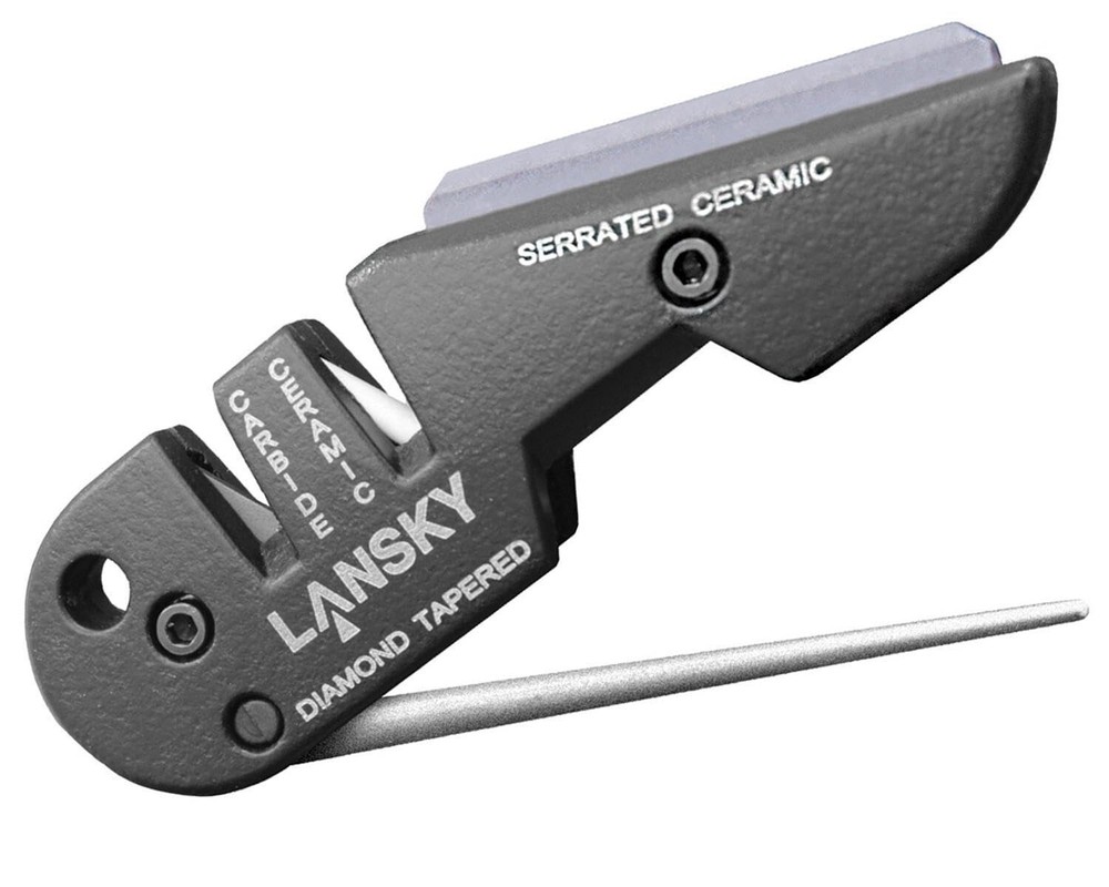 LANSKY Knife Sharpener Ceramic Stainless Blade Medic