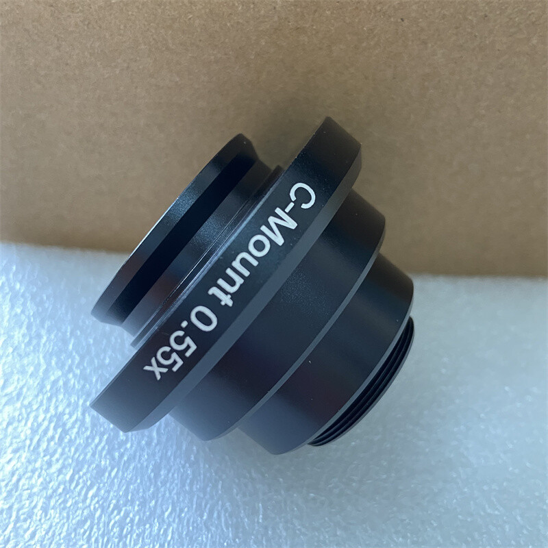 Microscope Camera Adapter 0.55X C mount Relay Lenses for Leica DM Microscope