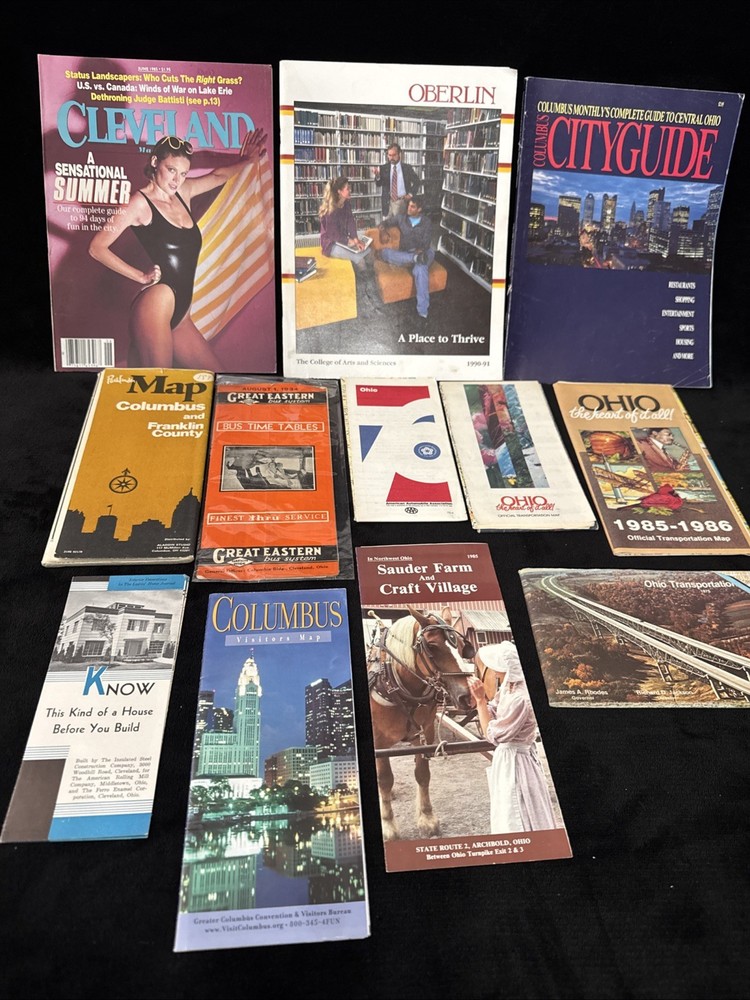 Midwest States VINTAGE EPHEMERA LOT