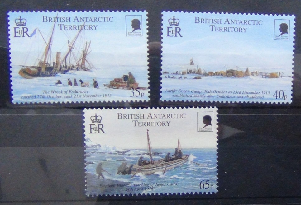 BAT 2000 Shackleton Trans Antarctic Exhibition set MNH