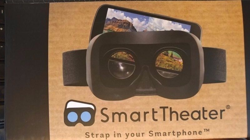 SMART THEATER VIRTUAL REALITY HEADSET -  Android & IPhone Compatible