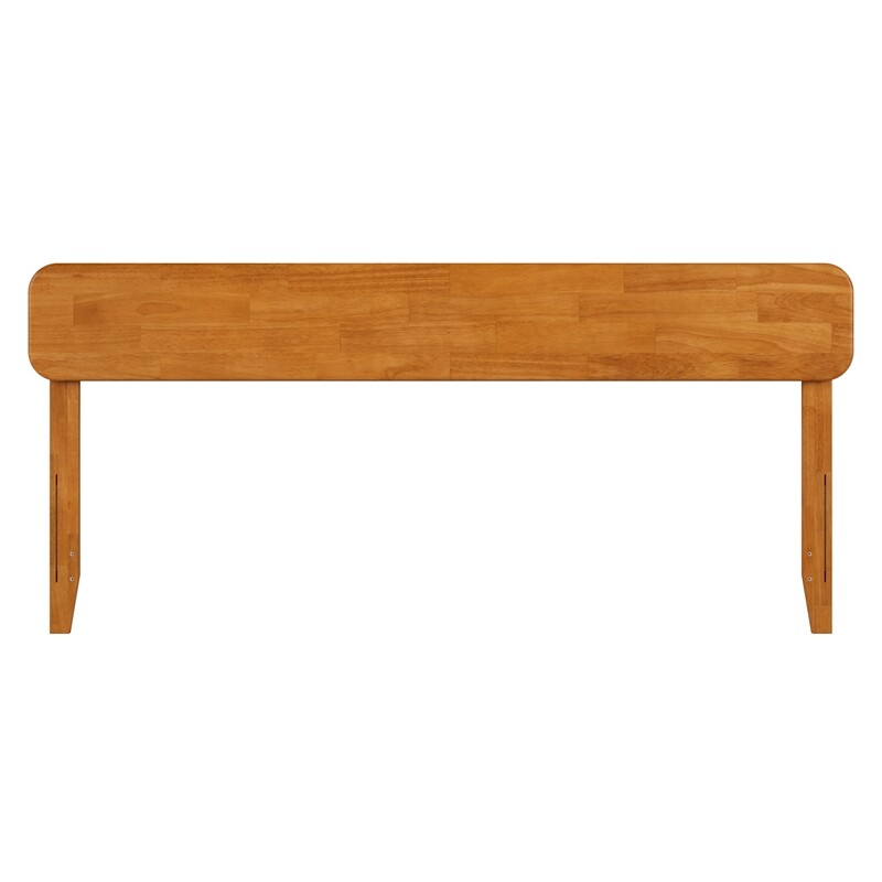 Florence King Solid Wood Headboard in Light Toffee